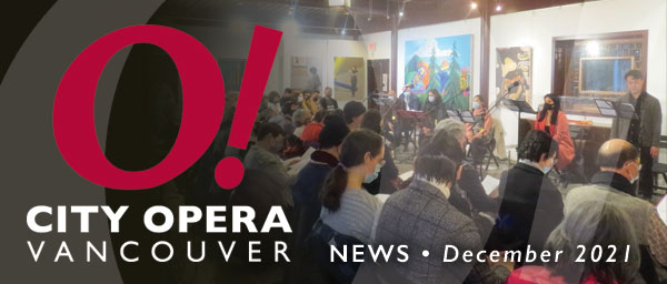 CITY OPERA VANCOUVER: News Update