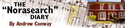 The "Norasearch" Diary - by Andrew Conway